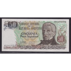 ARGENTINA COL. 680a BILLETE DE 50 PESOS ARGENTINOS BOT. 2617 SIN CIRCULAR UNC